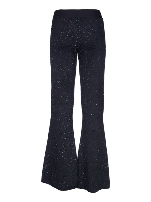 PALM ANGELS SOIREE KNIT LOGO PANTS. PALM ANGELS | PWHG021E23KNI0011001